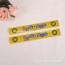 amusement park pvc ruler slap armband / braclet